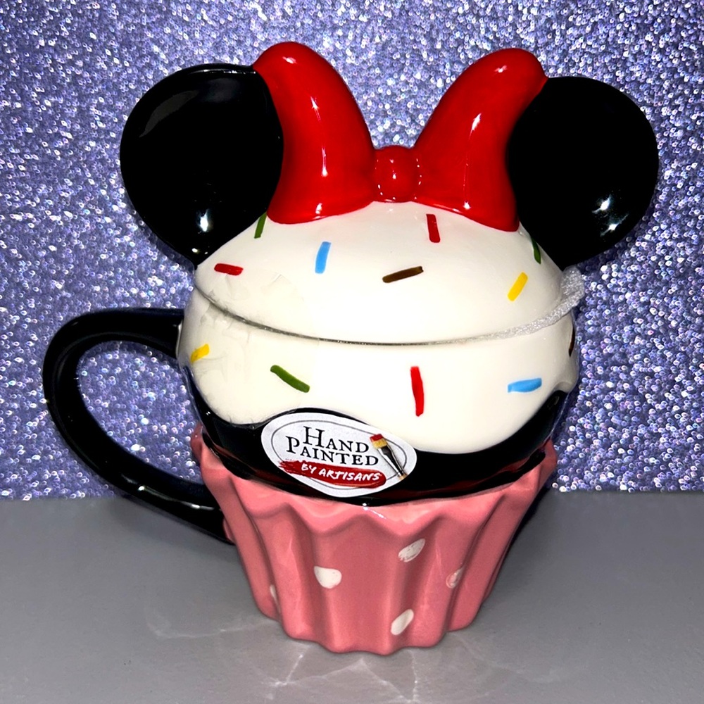 Disney Minnie Mouse Cupcake Covered Mug